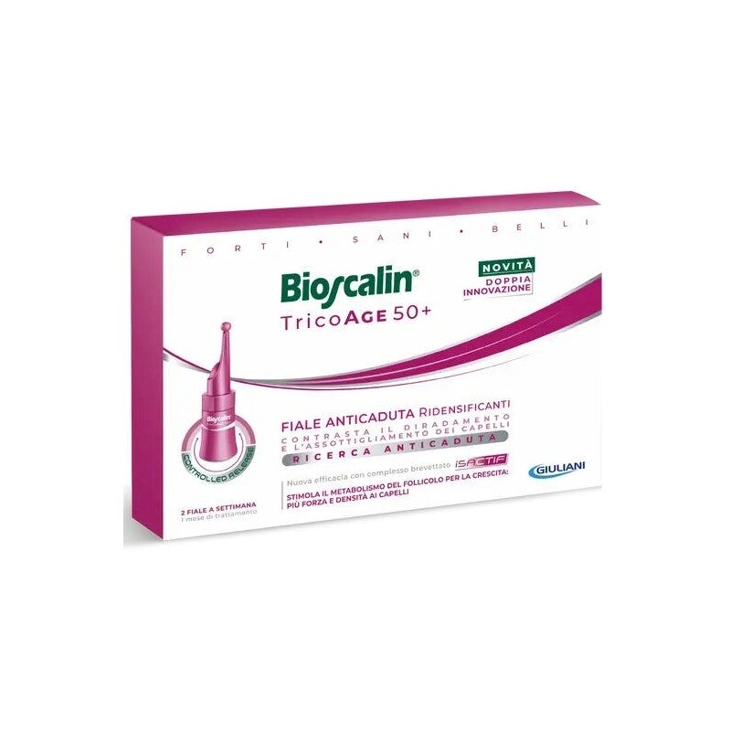 Bioscalin Tricoage Fiale Anticaduta e Ridensificanti 8 Fiale Bioscalin - 1