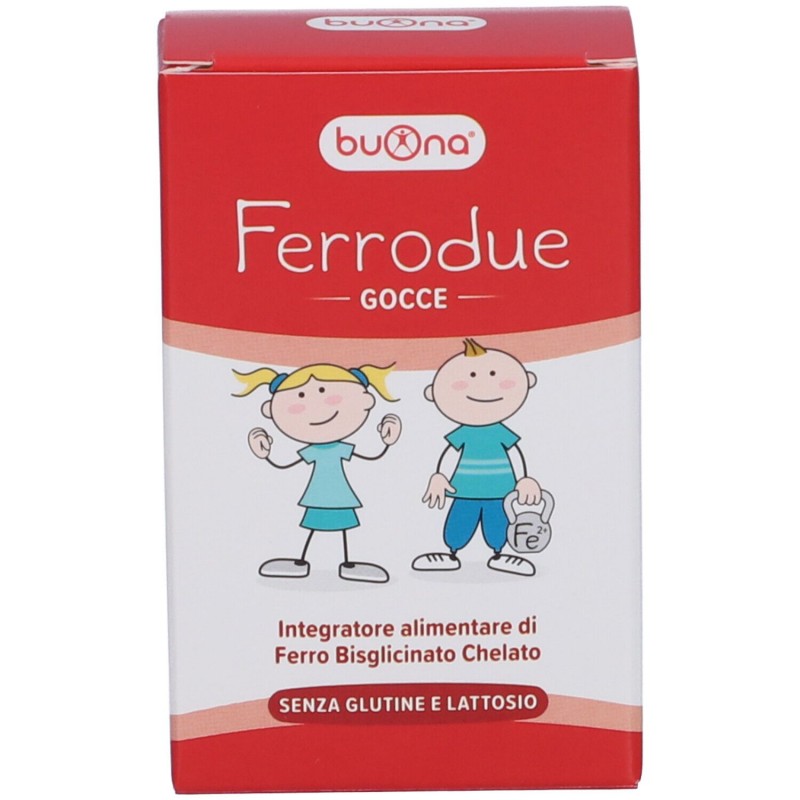 Buona Ferrodue Gocce Integratore Ferro Alta Biodisponibilità 30 ml Buona - 1