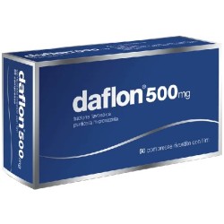 Daflon 500 mg Vasoprotettore e Venotonico 30 Compresse Rivestite Daflon - 1