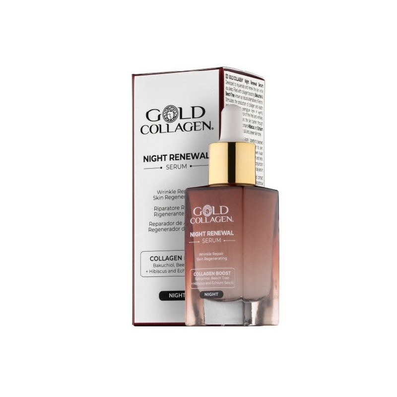 Gold Collagen Night Renewal Siero Viso Anti-età 30ml Gold Collagen - 1