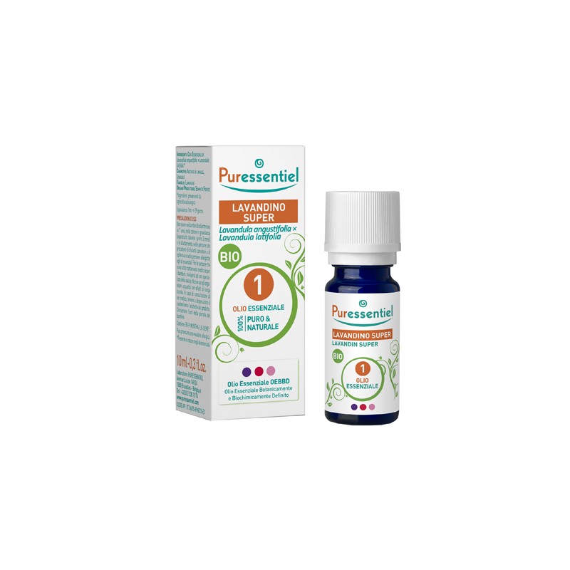 Puressentiel Italia Puressentiel Lavandino Super Olio Essenziale Bio 10 Ml Puressentiel Italia - 1