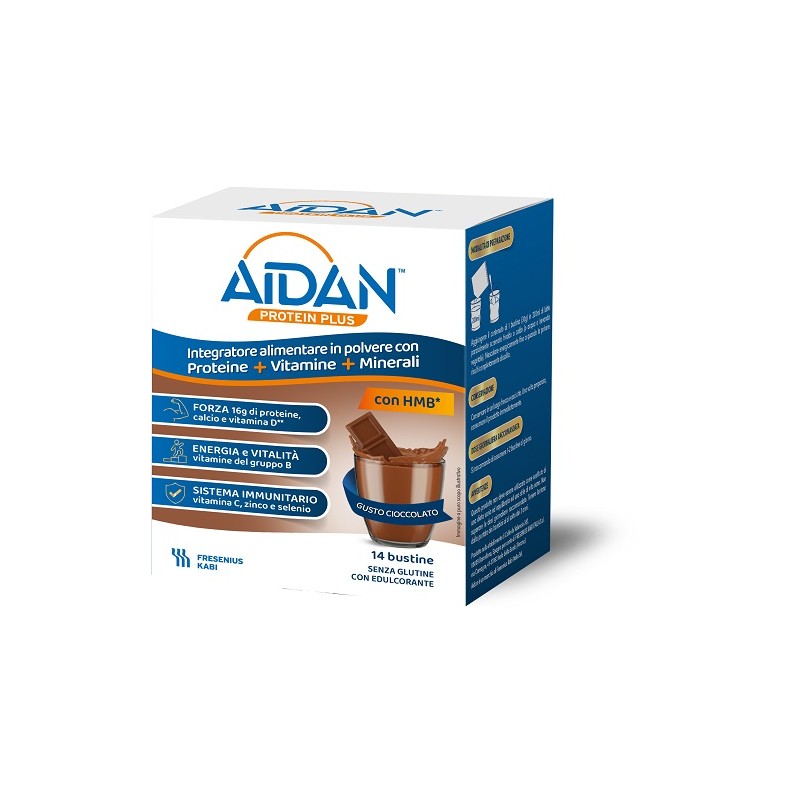 Fresenius Kabi Italia Aidan Protein Plus Cioccolato 14 Bustine Fresenius Kabi Italia - 1