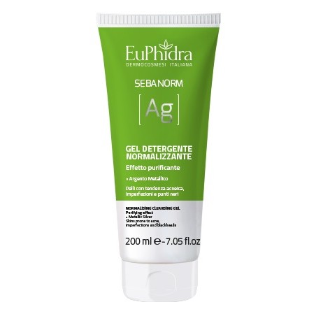 Zeta Farmaceutici Euphidra Sebanorm Ag Gel Detergente 200 Ml Zeta Farmaceutici - 1