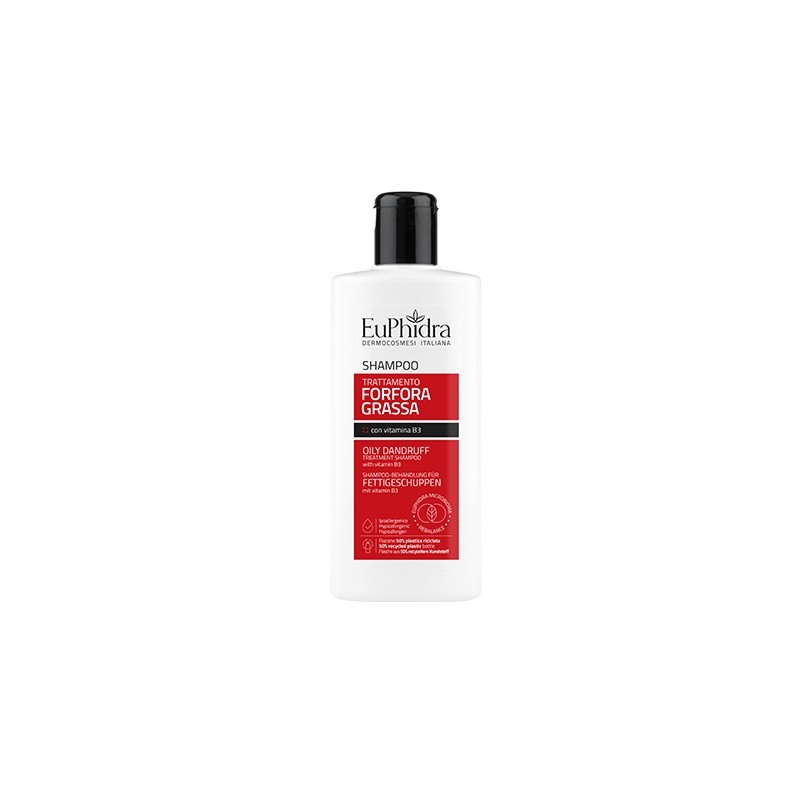 Zeta Farmaceutici Euphidra Shampoo Forfora Grassa 200 Ml Zeta Farmaceutici - 1