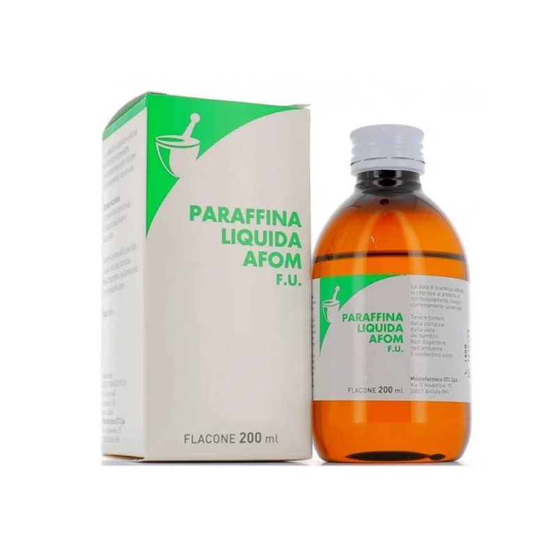 Montefarmaco Otc Paraffina Liquida Afom Fu200ml Montefarmaco - 1