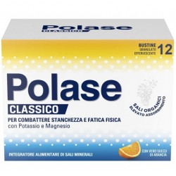 Polase Classico Arancia Integratore di Sali Minerali 12 Bustine Polase - 1