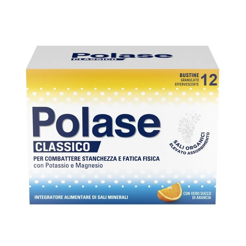 Polase Classico Arancia Integratore di Sali Minerali 12 Bustine Polase - 1