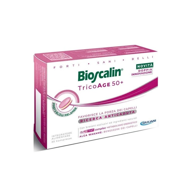 Bioscalin Tricoage 50+ Capelli Forti Corposi Anticaduta Menopausa 30 Compresse Bioscalin - 1