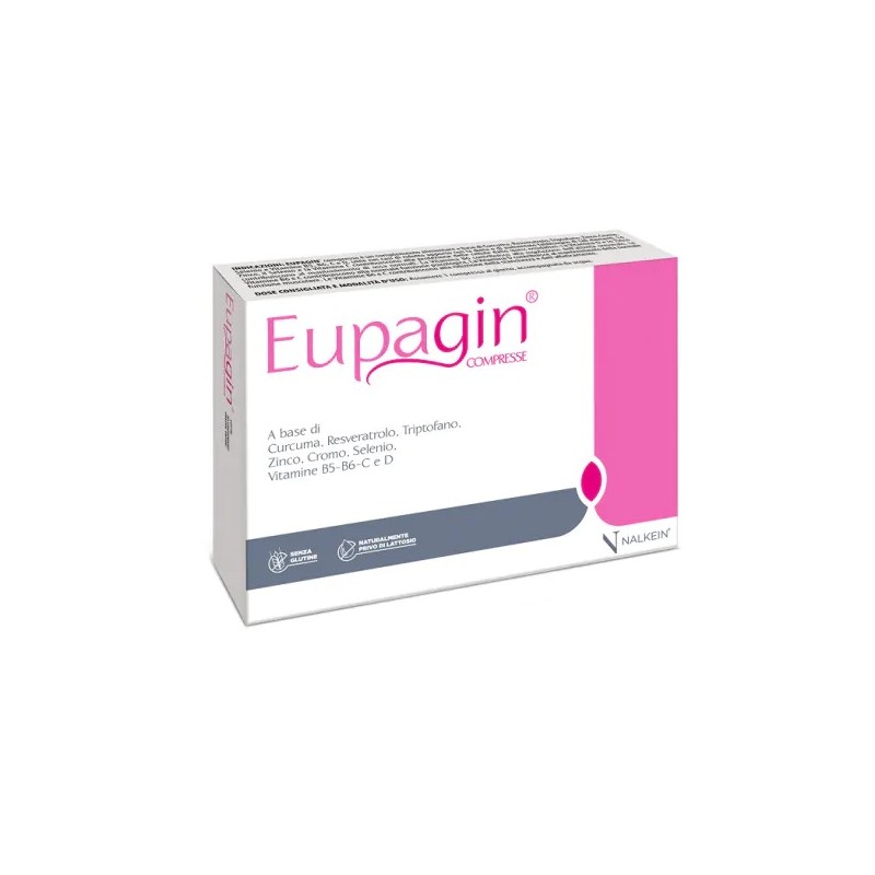 Eupagin Integratore Completo Menopausa Ossa Equilibrio Ormonale 30 Compresse  - 1