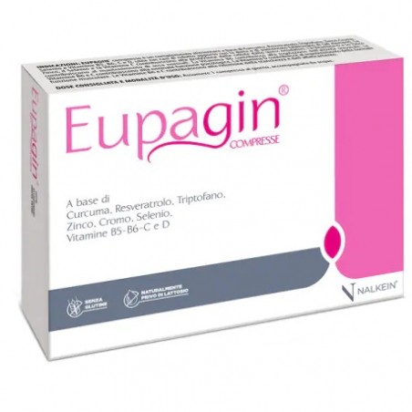 Eupagin Integratore Completo Menopausa Ossa Equilibrio Ormonale 30 Compresse  - 1