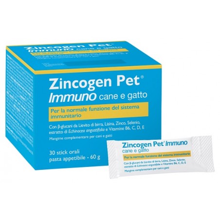 N. B. F. Lanes Zincogen Pet Immuno Pasta 30 Stick N. B. F. Lanes - 1