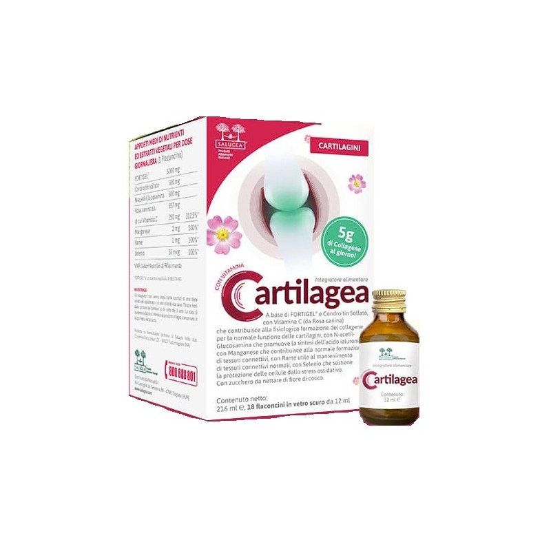 Cartilagea Salugea 18 Flaconcini Da 12 Ml Salugea - 1