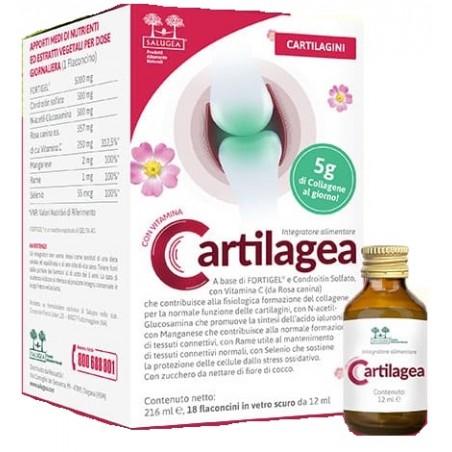 Cartilagea Salugea 18 Flaconcini Da 12 Ml Salugea - 1