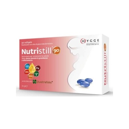 Nutristill Integratore Gravidanza E Allattamento 90 Softgel Hygge Healthcare - 1