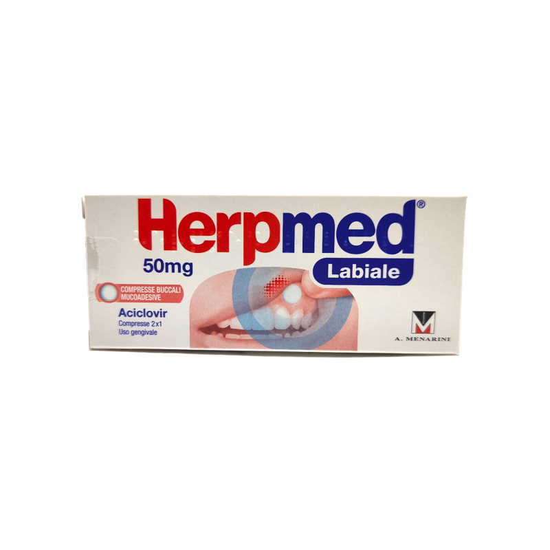 Herpmed Labiale 50mg Compresse Buccali Mucoadesive Vectans Pharma - 1