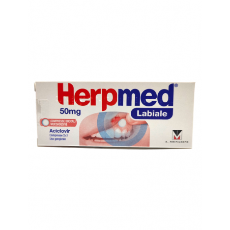 Herpmed Labiale 50mg Compresse Buccali Mucoadesive Vectans Pharma - 1