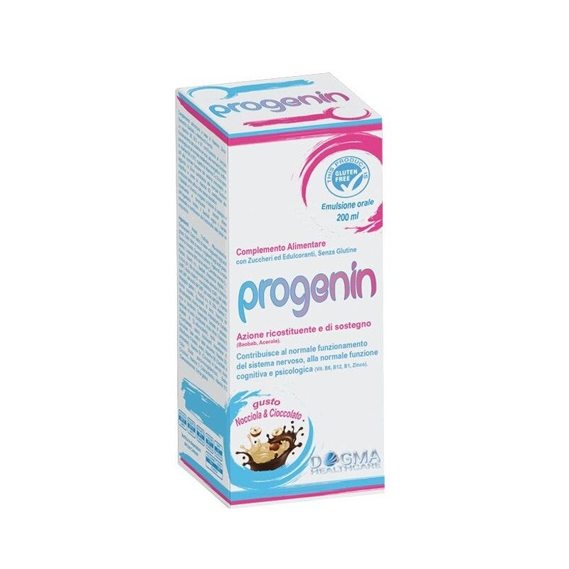 Progenin Emulsione Ricostituente E Sostegno Sistema Nervoso E Immunitario 200ml Dogma Healthcare - 1