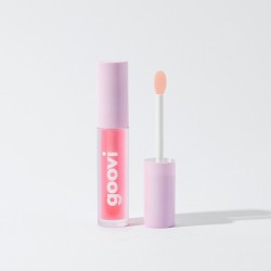 Goovi Lip Oil 01 Clear Rose Melty Lips Rosa Universale Luminoso The Good Vibes Company - 1