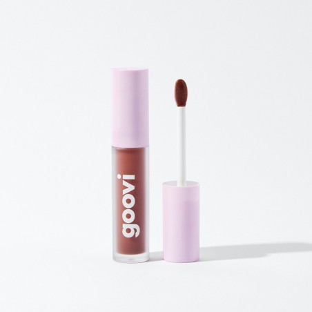 Goovi Lip Oil 03 Guava Beige Melty Lips Nude Rosato Luminoso The Good Vibes Company - 1