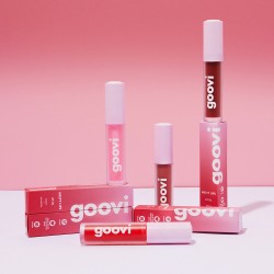 Goovi Lip Oil 01 Clear Rose Melty Lips Rosa Universale Luminoso The Good Vibes Company - 7