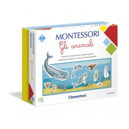 Clementoni Montessori Gli Animali Clementoni - 1