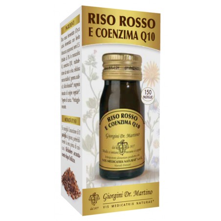 Dr. Giorgini Ser-vis Riso Rosso E Coenzima Q10 30 G 150 Pastiglie Dr. Giorgini - 1