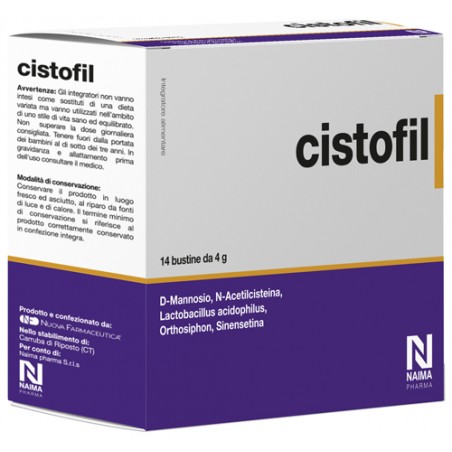 Naima Pharma S Cistofil 14 Bustine Naima Pharma S - 1