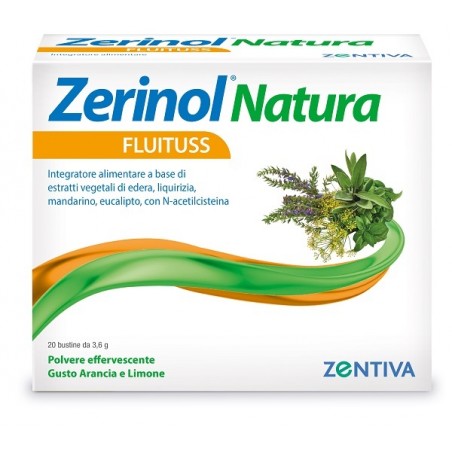 Zentiva Italia Zerinol Natura Fluituss 20 Bustine Zentiva Italia - 1