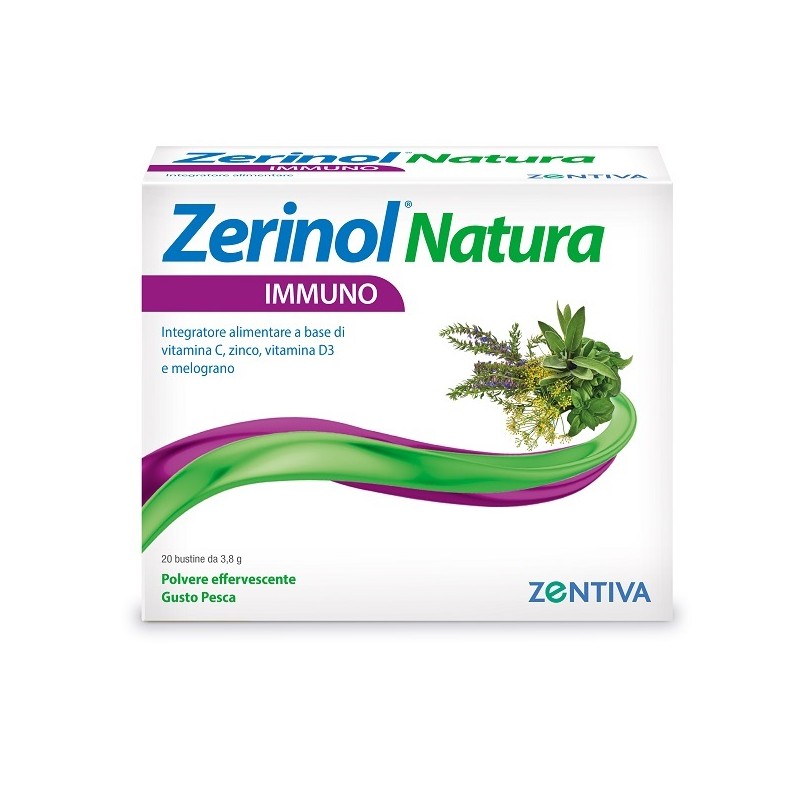 Zentiva Italia Zerinol Natura Immuno 20 Bustine Zentiva Italia - 1