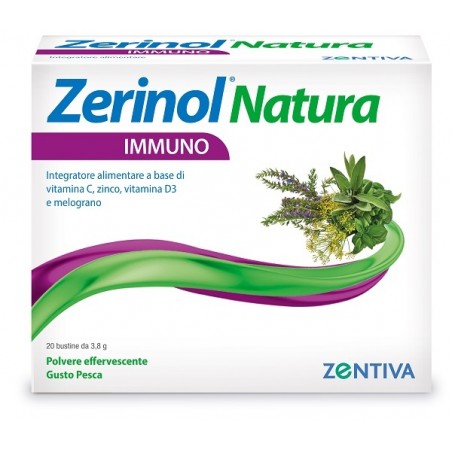 Zentiva Italia Zerinol Natura Immuno 20 Bustine Zentiva Italia - 1