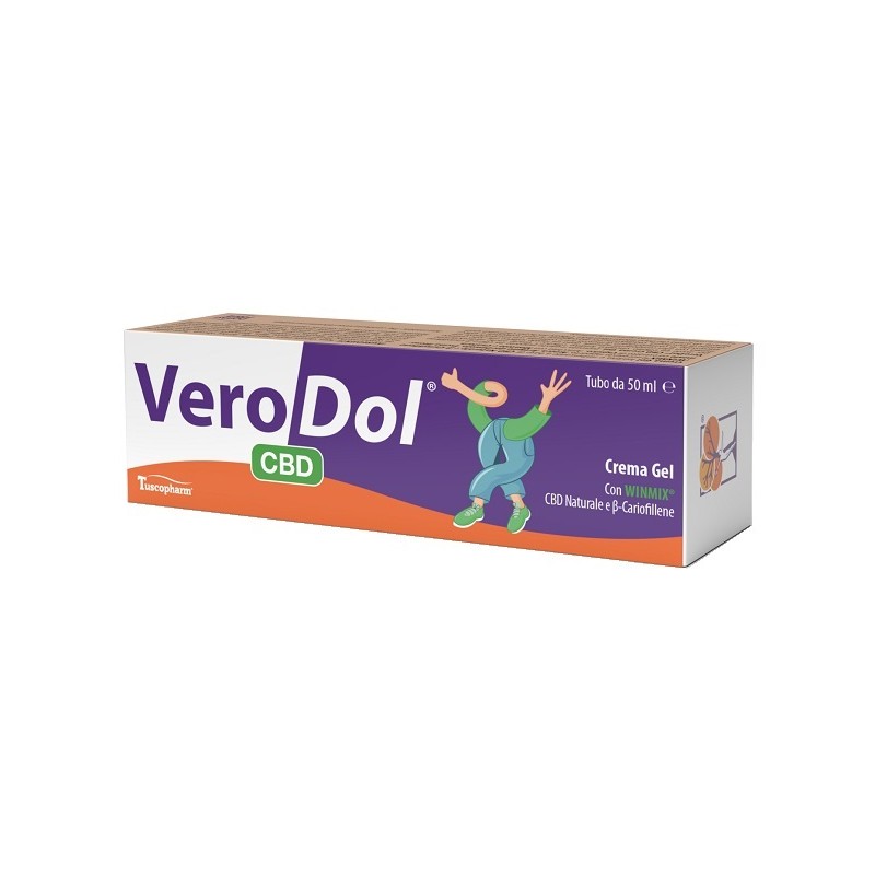 Tuscopharm Verodol Cbd Crema Gel 50 Ml Tuscofarm Unipersonale - 1