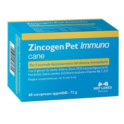 N. B. F. Lanes Zincogen Pet Immuno 60 Compresse N. B. F. Lanes - 1