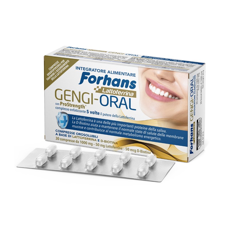 Uragme Forhans Lattoferrina Gengi Oral 30 Compresse Uragme - 1