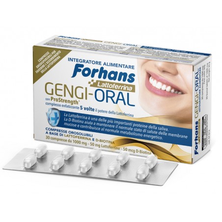 Uragme Forhans Lattoferrina Gengi Oral 30 Compresse Uragme - 1