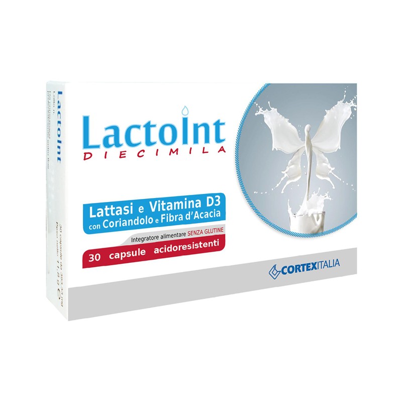 Cortex Italia Lactoint Diecimila 30 Capsule Acidoresistenti Senza Glutine Cortex Italia - 1