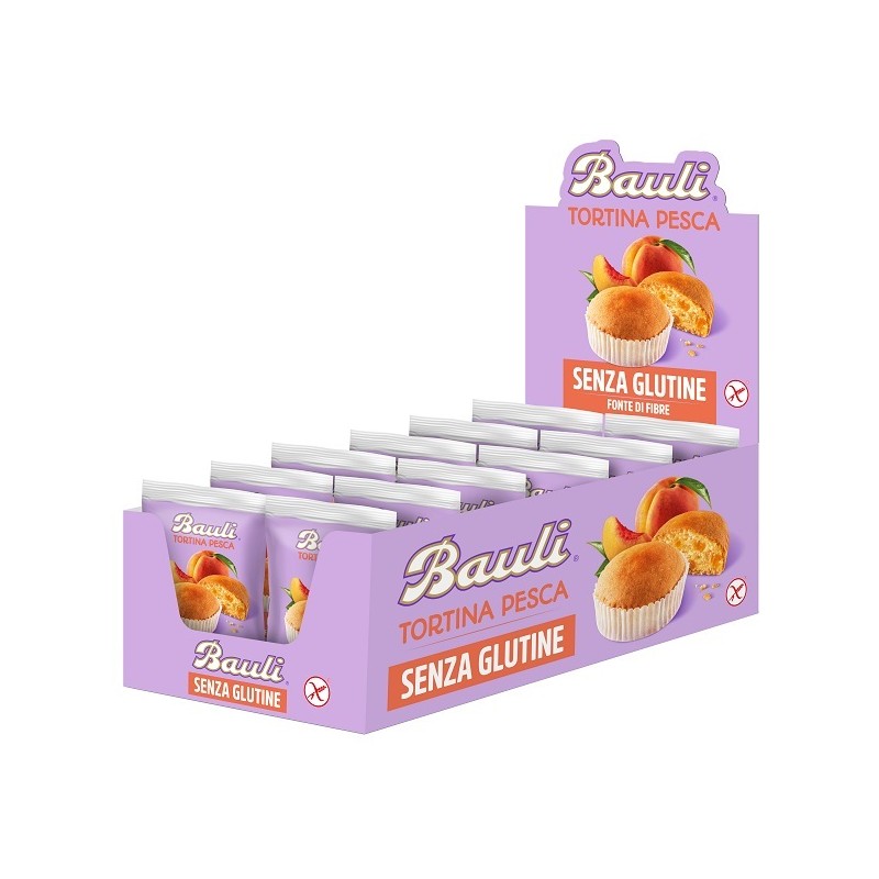 Bauli Tortina Buonessere Pesca Espositore 12 Pezzi Da 35 G Bauli - 1