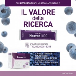 LDF Neoven 1000 Integratore Microcircolo Gusto Frutti Di Bosco 20 Stick Laboratorio Della Farmacia - 2