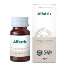 Alfatrix Rinforza Capelli E Unghie Fragili 60 Compresse Forza Vitale Italia - 1