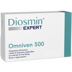 Diosmin Expert Omniven 500 Integratore Microcircolo 80 Compresse  - 1