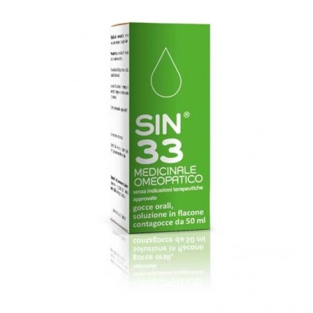 Alfa Omega Sin 33 Soluzione Orale Gocce 50ml Alfa Omega - 1