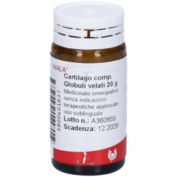 Wala Cartilago Comp. Globuli Velati 20 g - Omeopatia Naturale per il Benessere  - 1