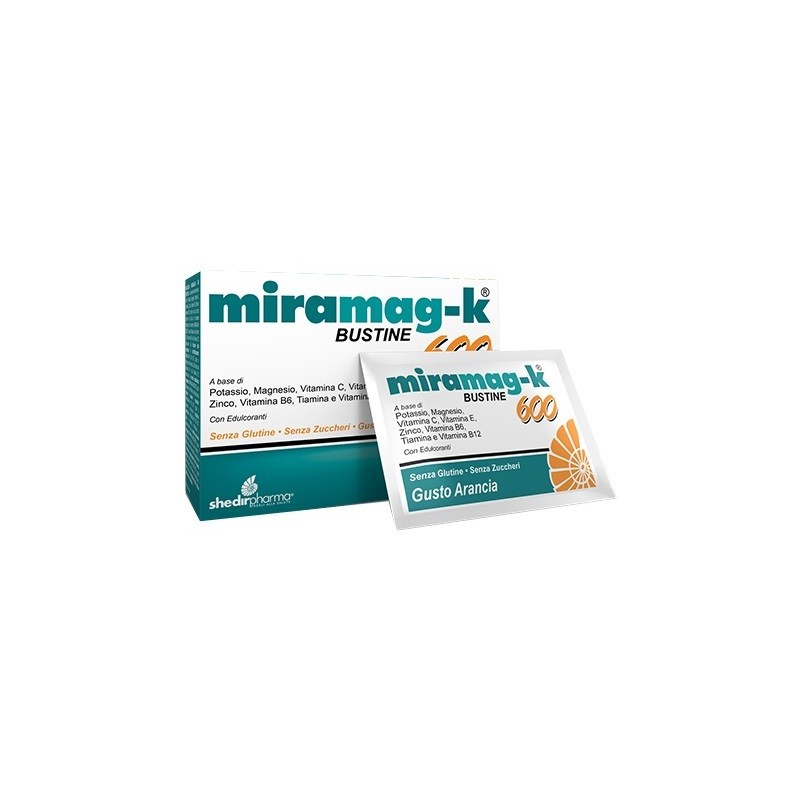 Miramag-k 600 Integratore Per Stanchezza E Affaticamento 20 Bustine Miramag-K - 1